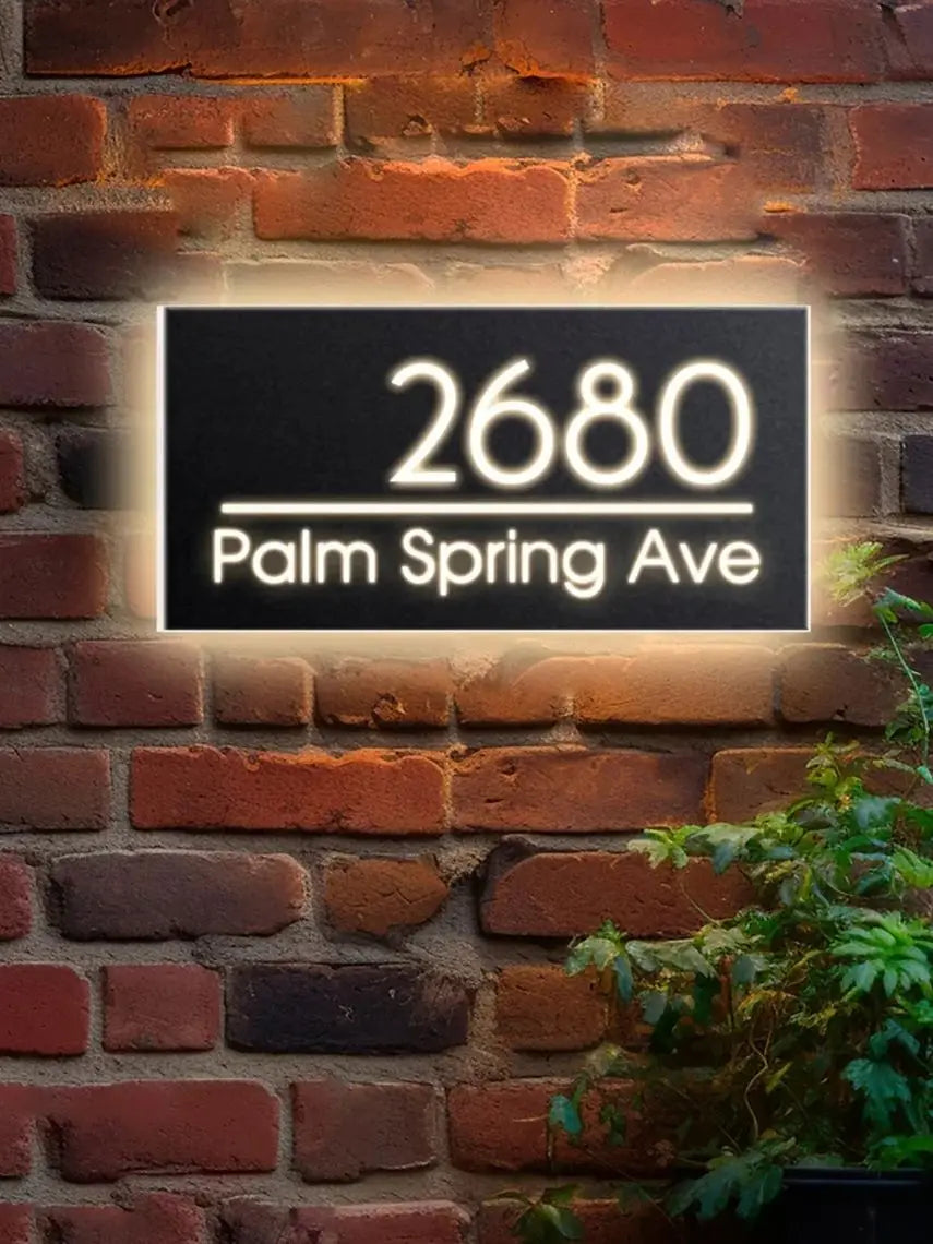 Address Plaque