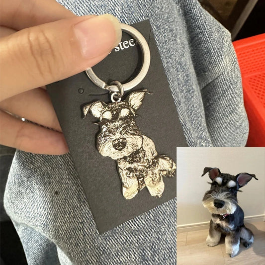 Pet Photo Keychain
