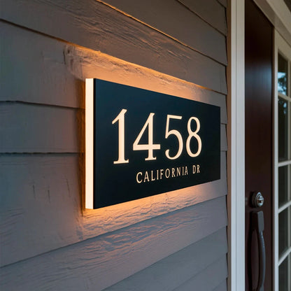 Address Plaque