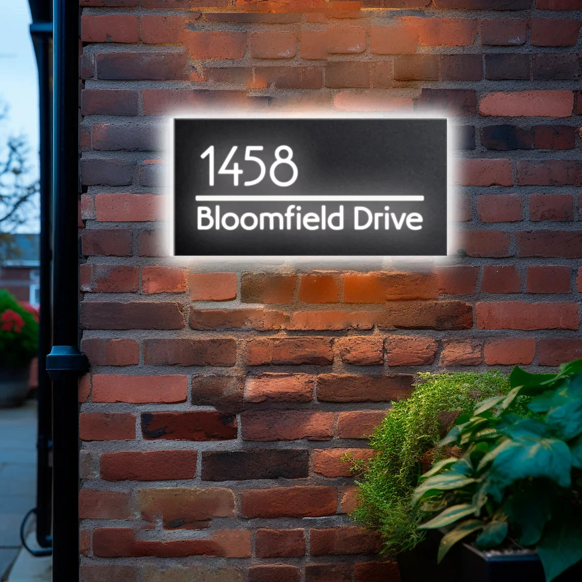 Address Plaque
