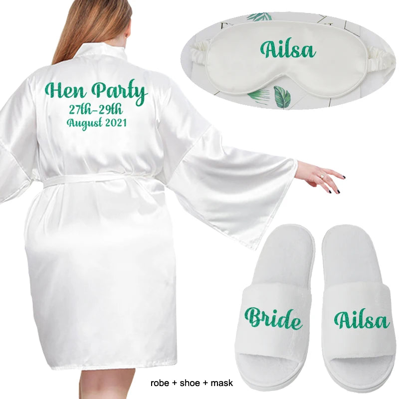 Bridal team robes