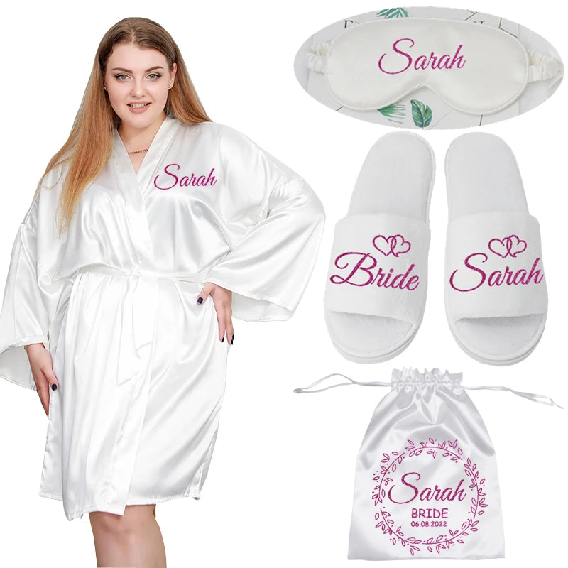 Bridal team robes