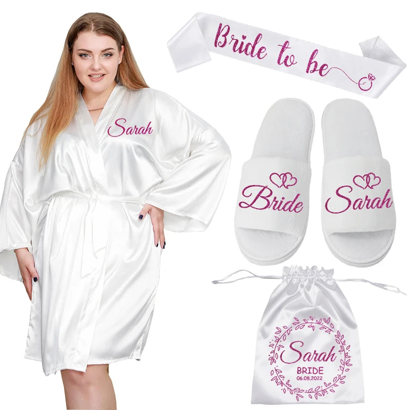 Bridal team robes