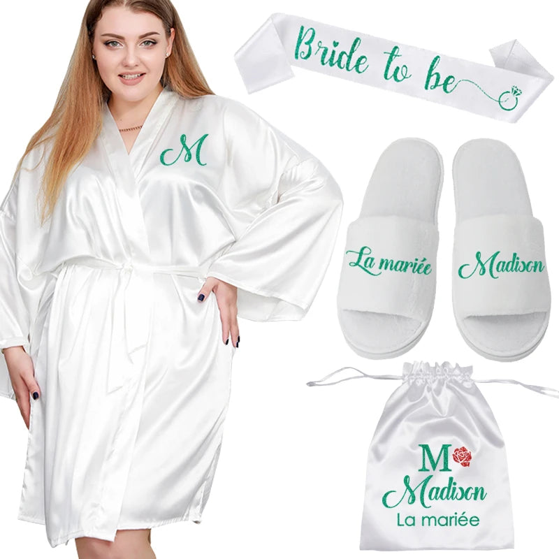 Bridal team robes