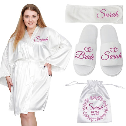 Bridal team robes