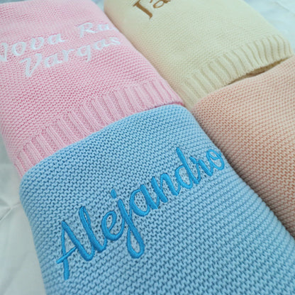 Cotton Knitted Blanket