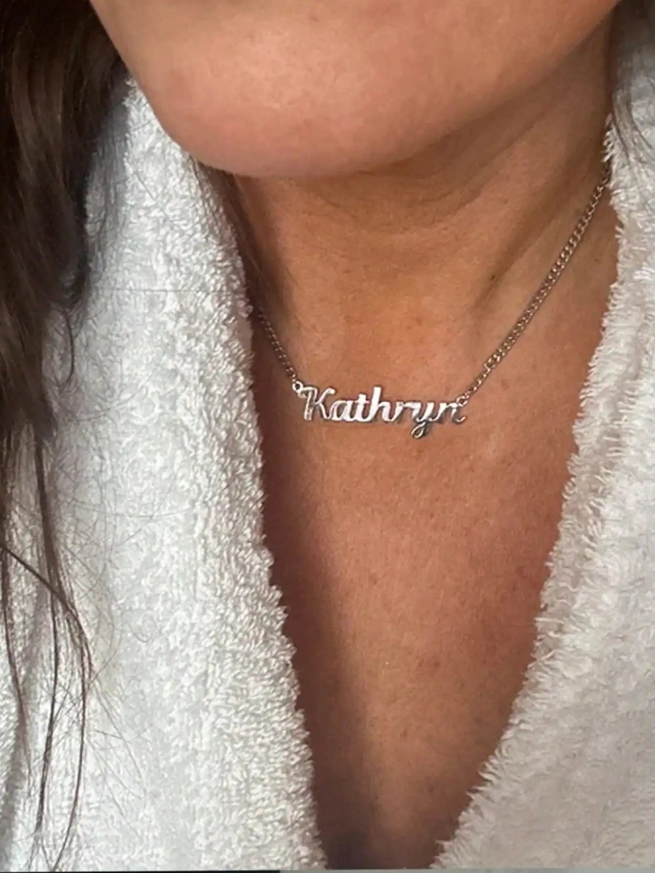 Personalised 18K Gold Necklace