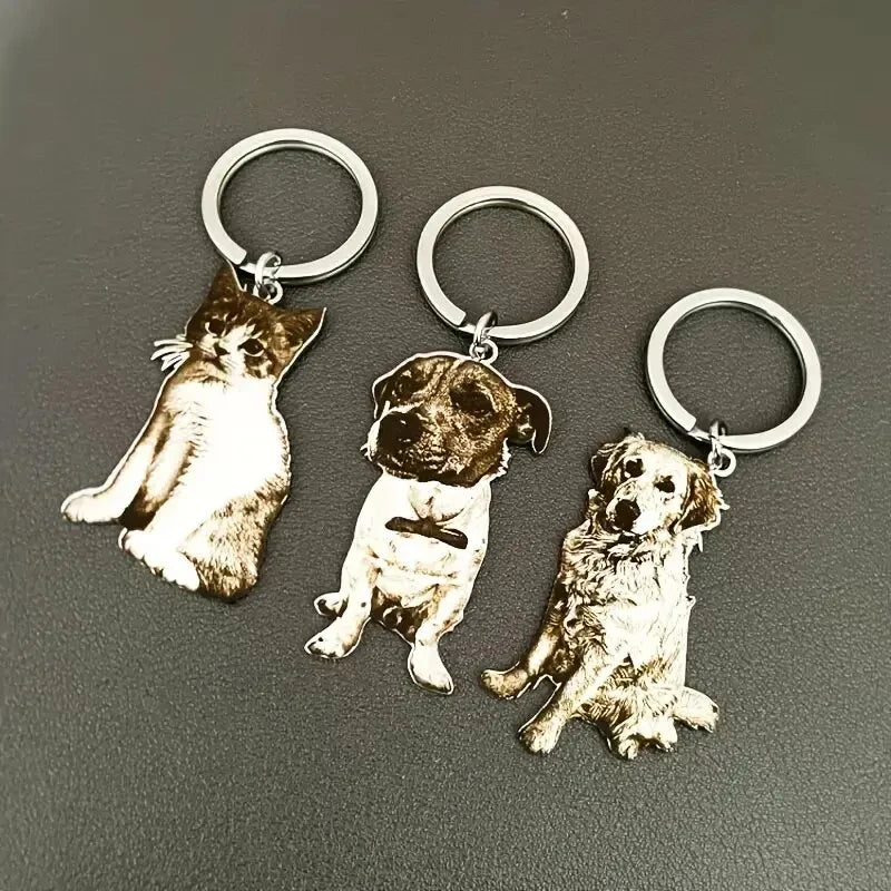 Pet Photo Keychain