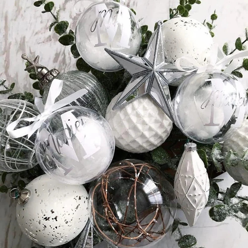 Personalized 10CM Christmas ball