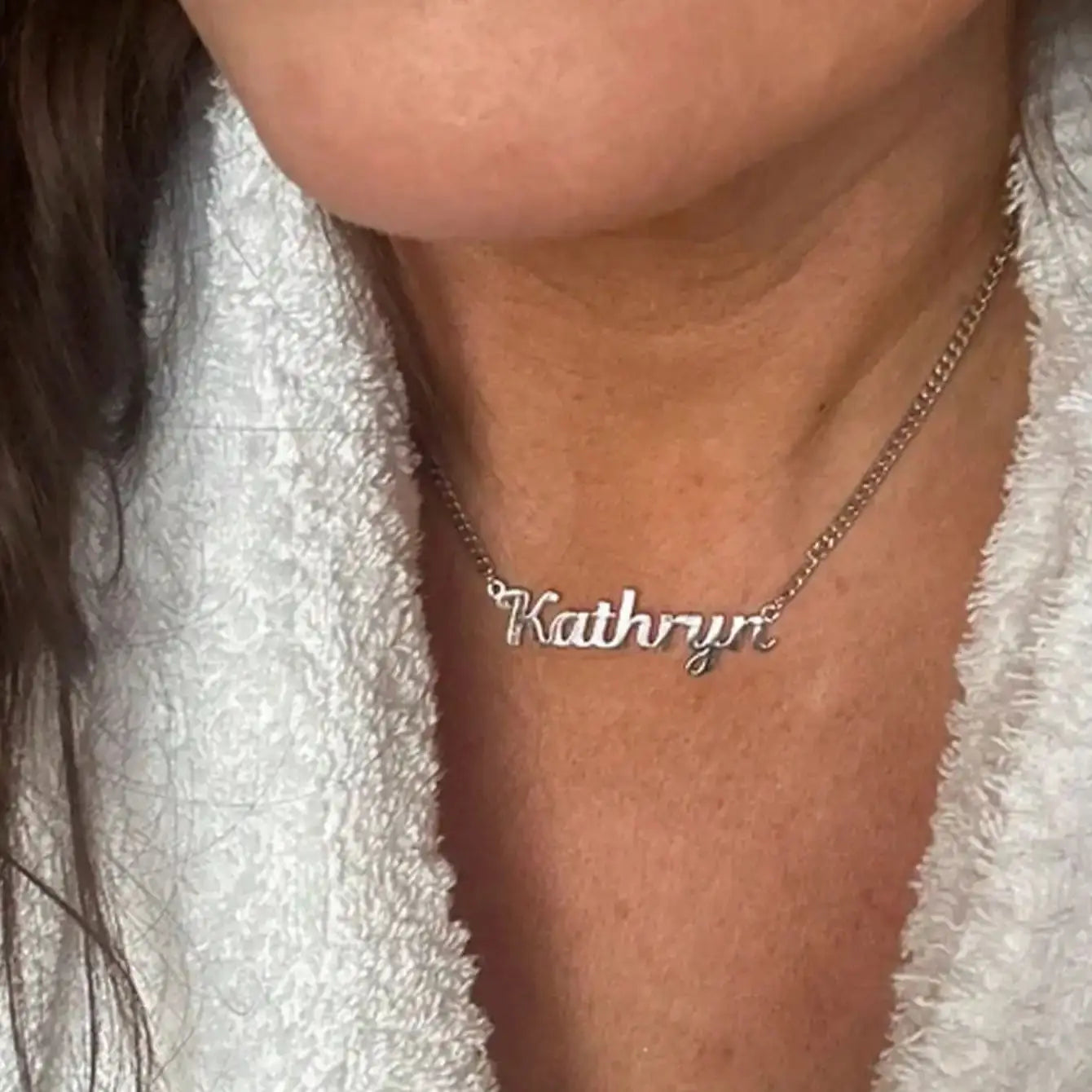 Personalised 18K Gold Necklace