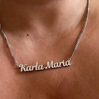 Personalised 18K Gold Necklace