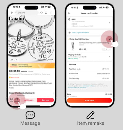 Keychain  Name Birth Weight Height