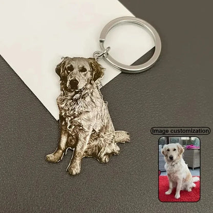 Pet Photo Keychain