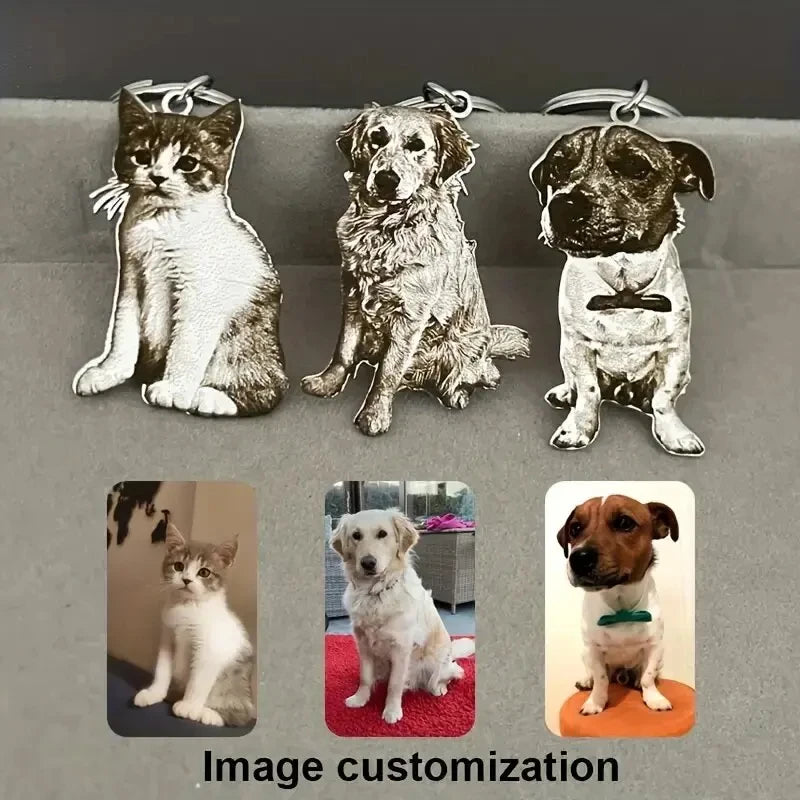 Pet Photo Keychain