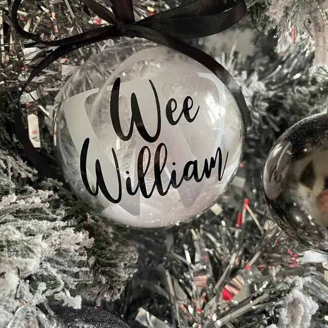 Personalized 10CM Christmas ball