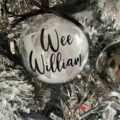 Personalized 10CM Christmas ball