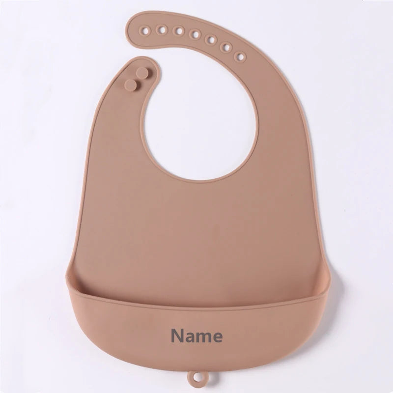Silicone Bib for Kids Easy-Clean