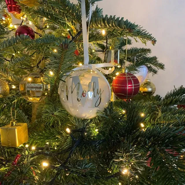 Personalized 10CM Christmas ball