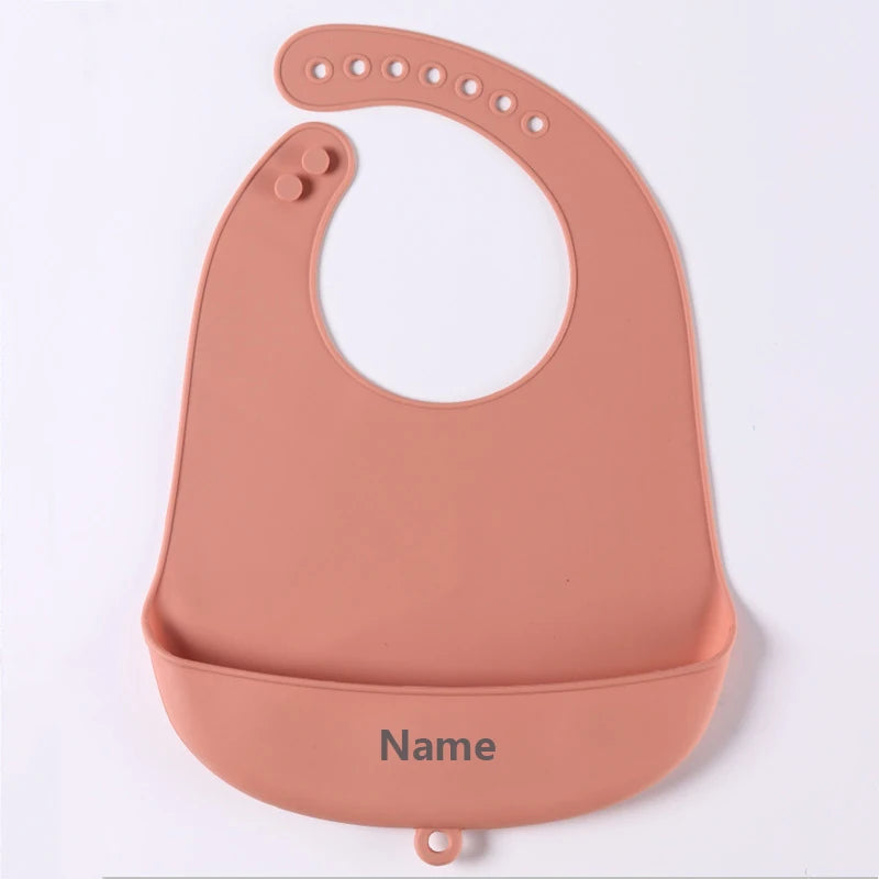 Silicone Bib for Kids Easy-Clean