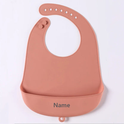 Silicone Bib for Kids Easy-Clean