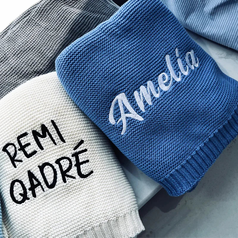 Cotton Knitted Blanket