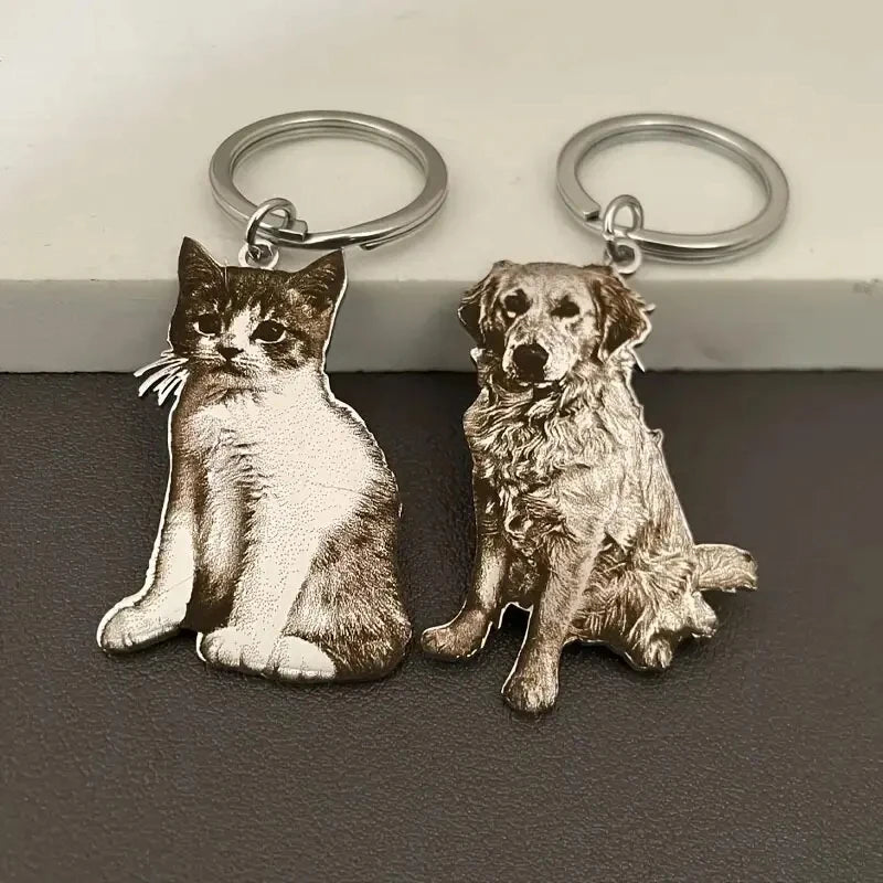 Pet Photo Keychain