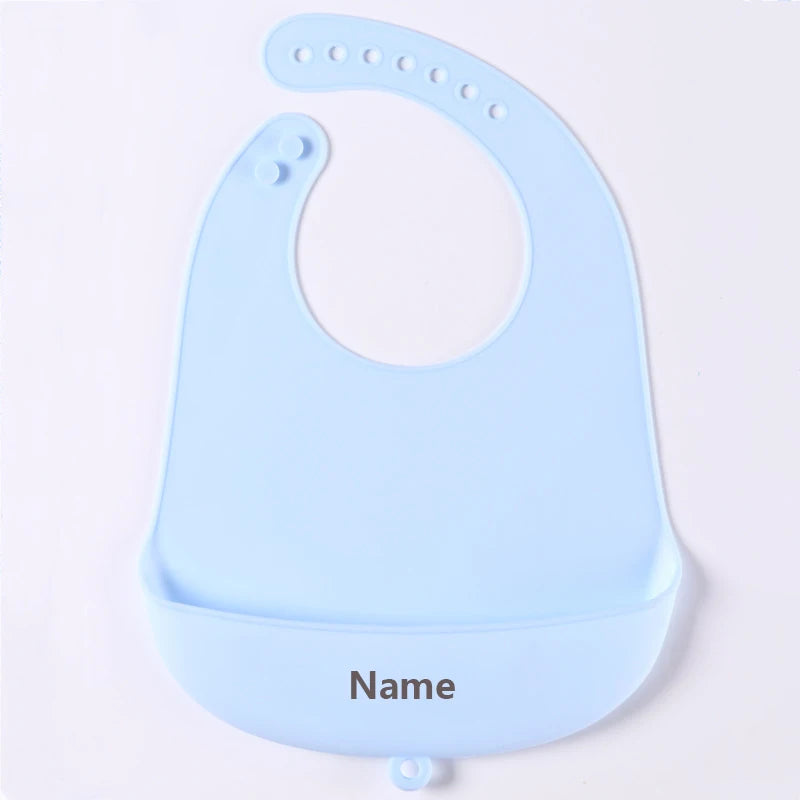 Silicone Bib for Kids Easy-Clean