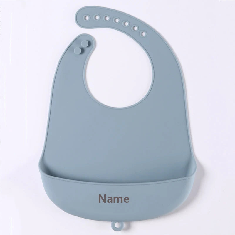 Silicone Bib for Kids Easy-Clean