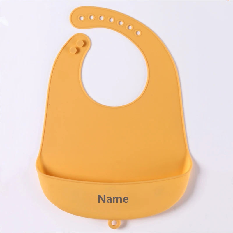 Silicone Bib for Kids Easy-Clean