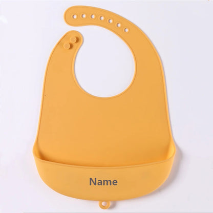 Silicone Bib for Kids Easy-Clean