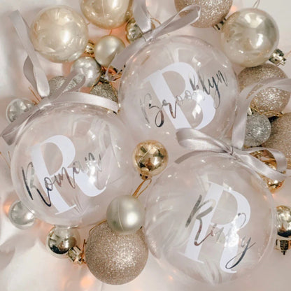 Personalized 10CM Christmas ball