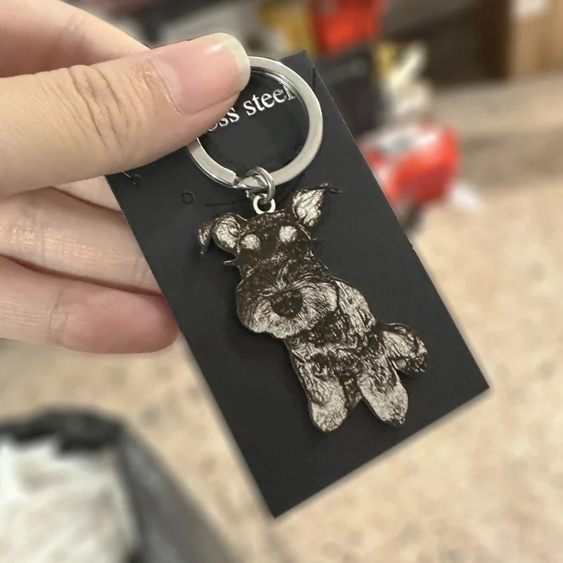 Pet Photo Keychain