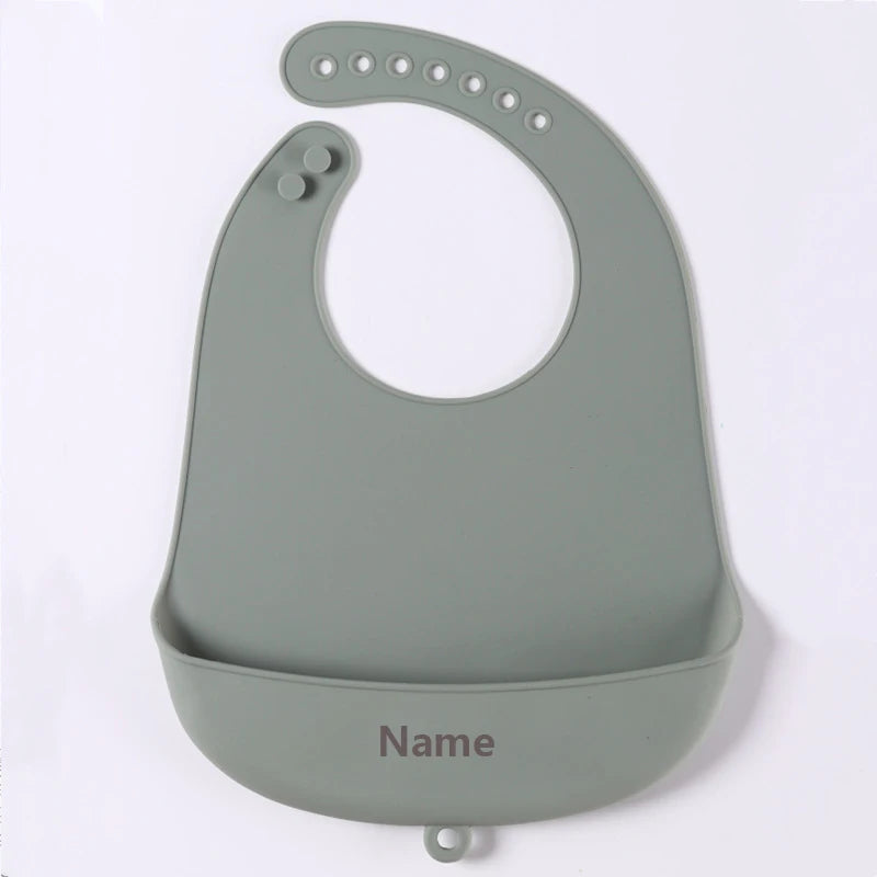 Silicone Bib for Kids Easy-Clean